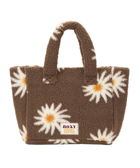 Roxy ALL DAY TOTE BAG ウィメンズ フラワー柄ボアトートバッグ &lt