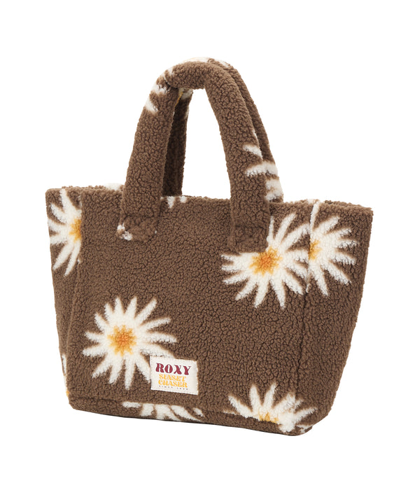 Roxy ALL DAY TOTE BAG ウィメンズ フラワー柄ボアトートバッグ &lt