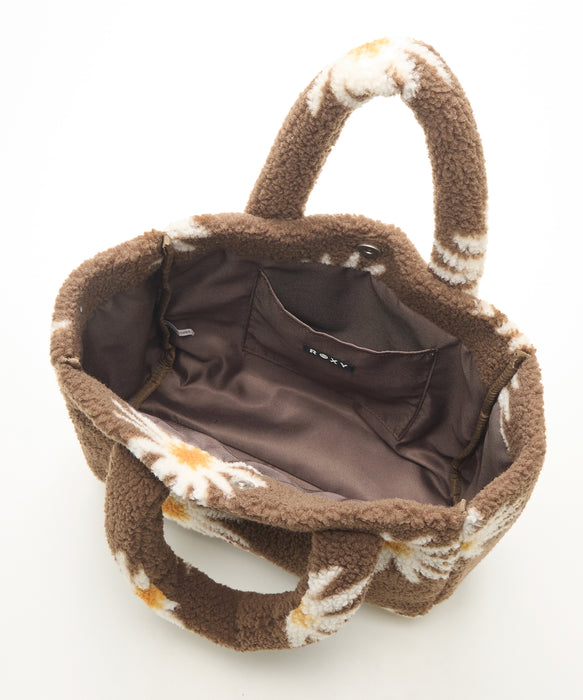 Roxy ALL DAY TOTE BAG ウィメンズ フラワー柄ボアトートバッグ &lt