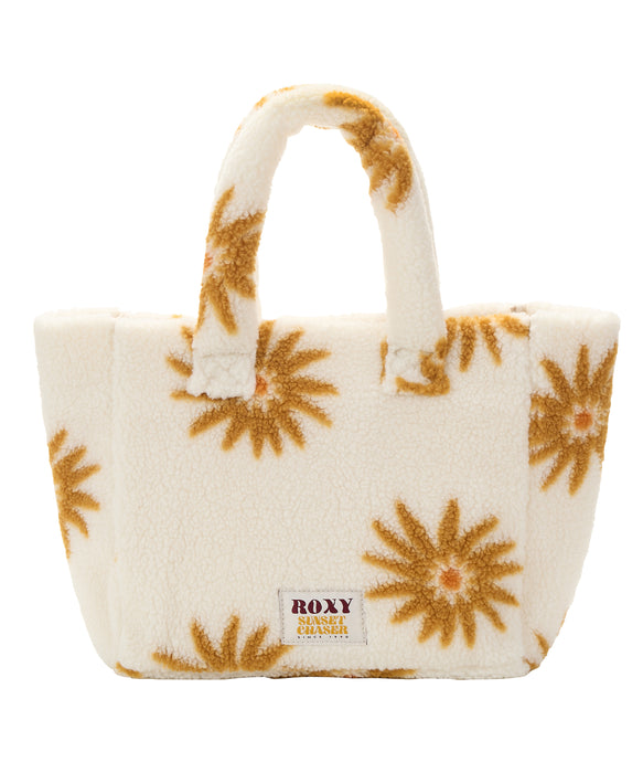 Roxy ALL DAY TOTE BAG ウィメンズ フラワー柄ボアトートバッグ &lt