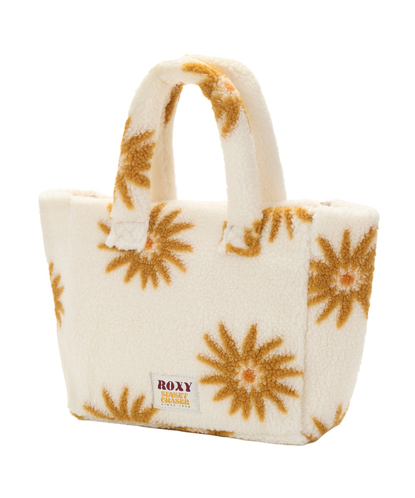 Roxy ALL DAY TOTE BAG ウィメンズ フラワー柄ボアトートバッグ &lt