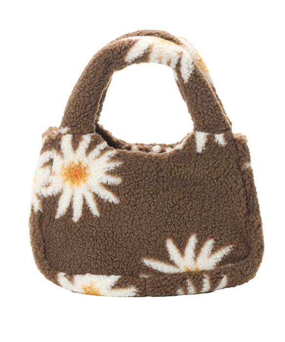 ♡おぼろ♡ OUTLET】Roxy ALL DAY MINI BAG ウィメンズ フラワー柄ボアトート