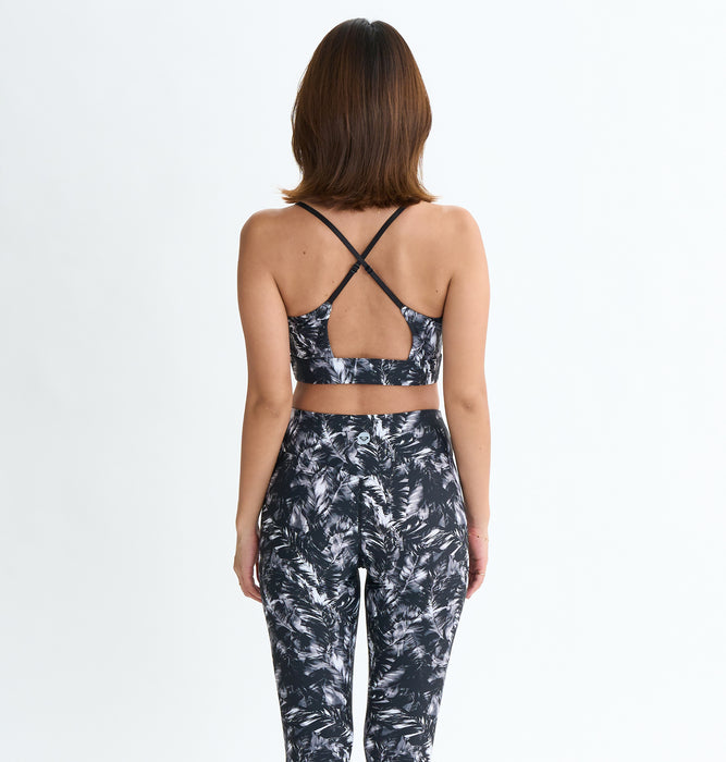 【OUTLET】Roxy Fitness HAVE A GREAT DAY BRA ウィメンズ フィットネス ブラトップ <2025FW FITNESS SEASONAL PRINT>