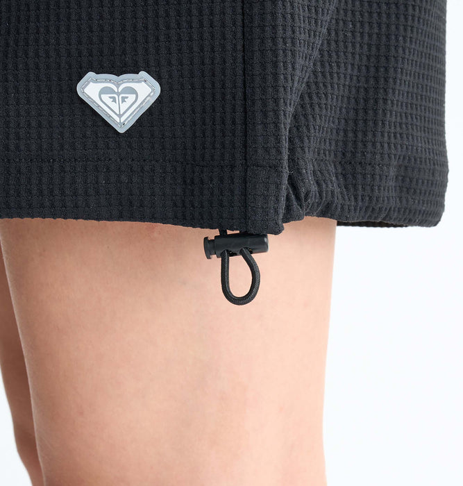 【OUTLET】Roxy SEASIDE BLUE SHORTS ウィメンズ ボードショーツ ワッフル素材