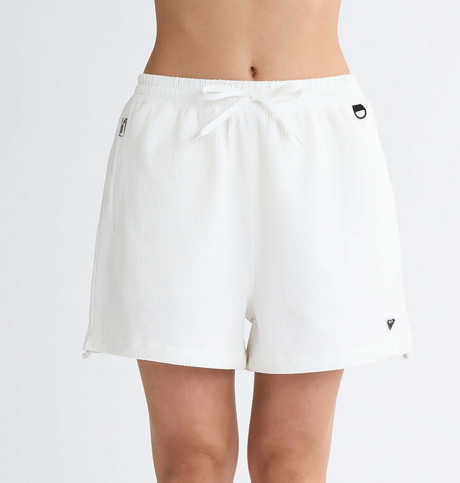 【OUTLET】Roxy SEASIDE BLUE SHORTS ウィメンズ ボードショーツ ワッフル素材