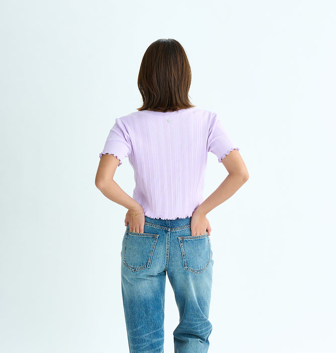 【OUTLET】Roxy MIXTURE SET ウィメンズ アンサンブル キャミソール カーディガン セット リブ <2025 ETERNAL SUMMER COLLECTION>
