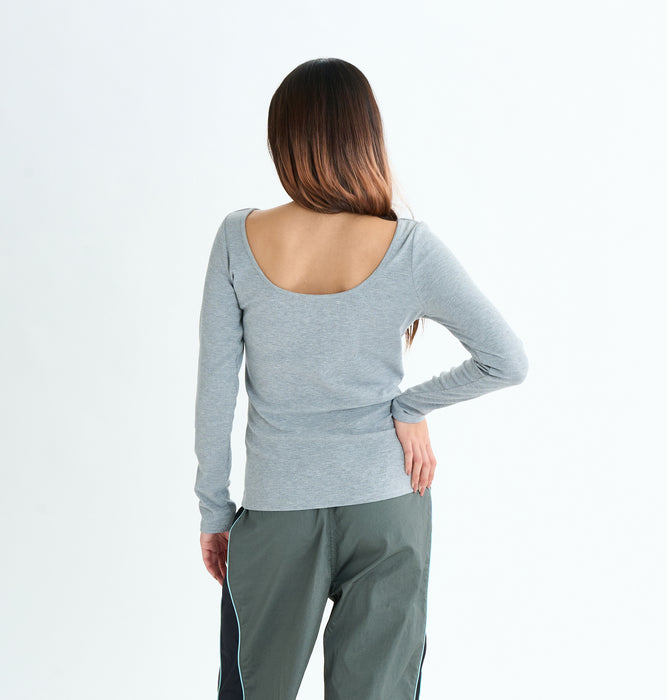 【OUTLET】Roxy Fitness NAIL IT L/S TEE ウィメンズ フィットネス 長袖Tシャツ 速乾・UVカット<2025FW SPORTS>