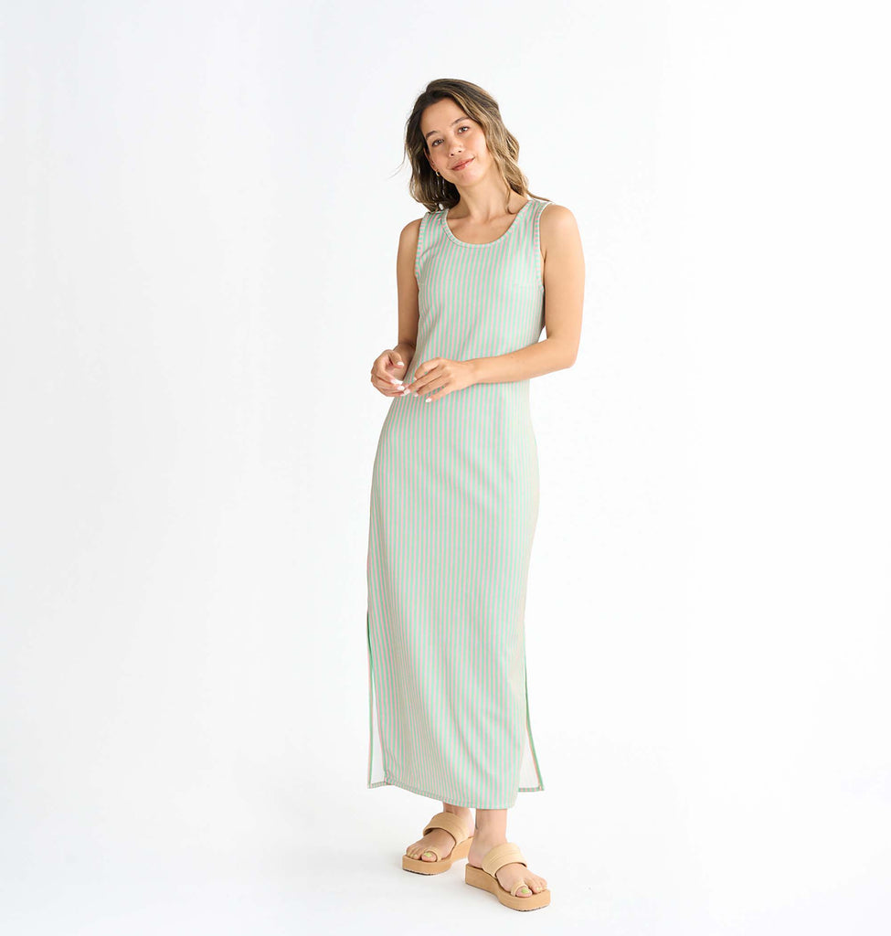 OUTLET】Roxy COASTAL ESCAPE DRESS ウィメンズ ロングワンピース