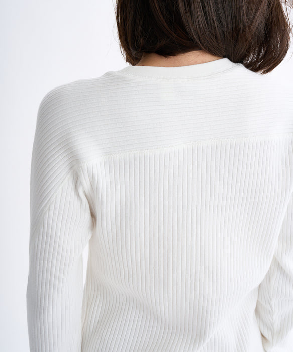 【OUTLET】Roxy MY PACE ウィメンズ 長袖リブ素材 ミニ丈ワンピース <2025FW HEART WAVE>