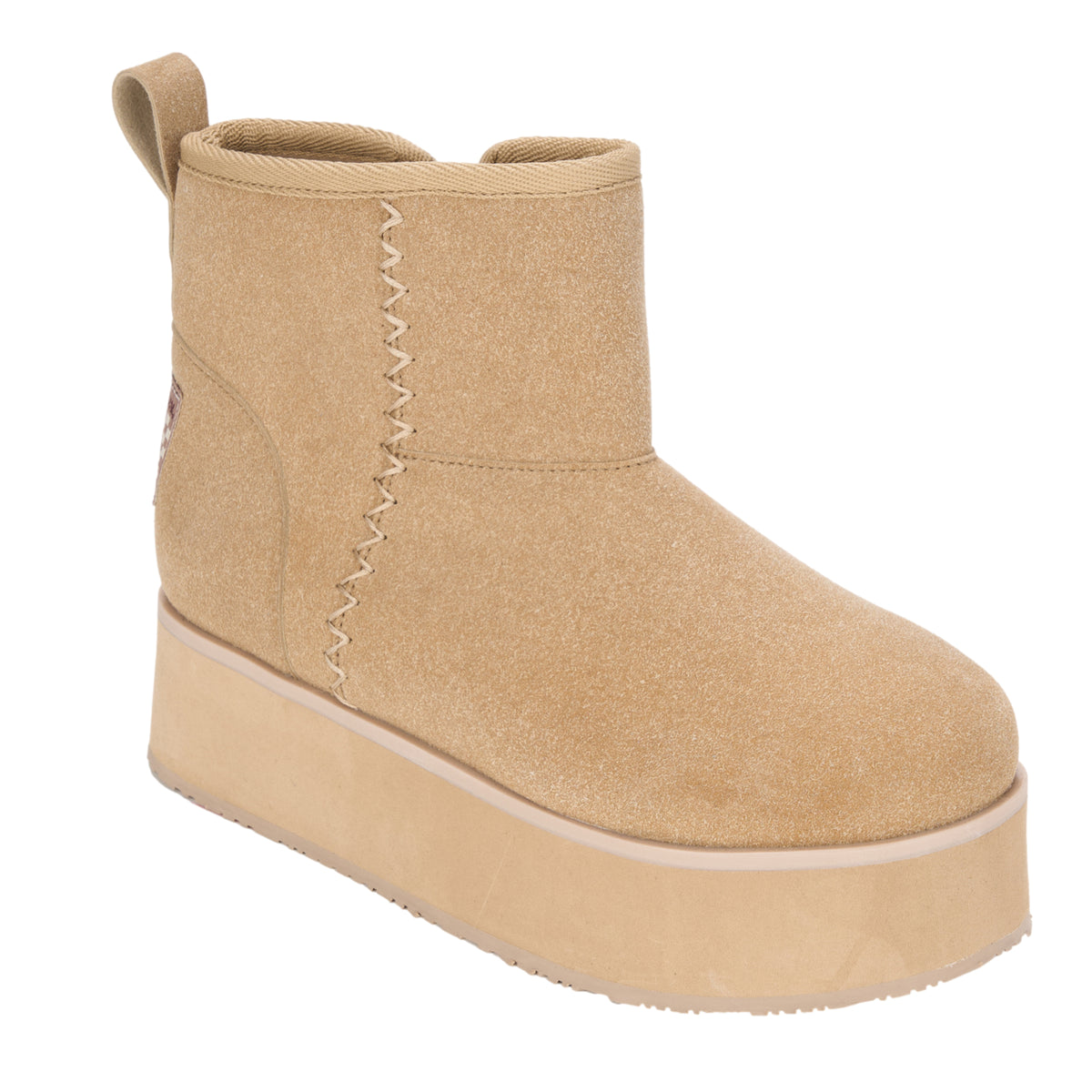 Roxy MONARCH GROVE STITCH ウィメンズ 厚底ショートブーツ 撥水加工