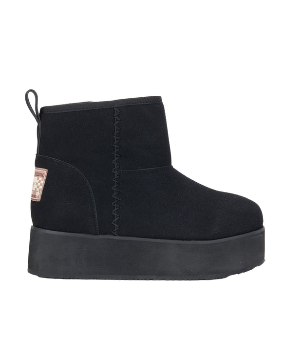 Roxy MONARCH GROVE STITCH ウィメンズ 厚底ショートブーツ 撥水加工