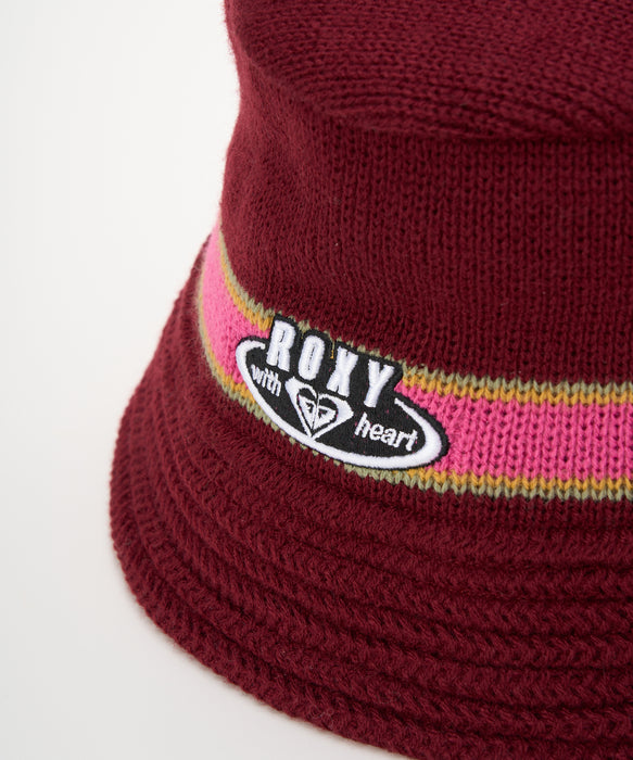 【OUTLET】Roxy HORIZON KNIT HAT ウィメンズ ニットバケットハット <2025FW HEART WAVE>