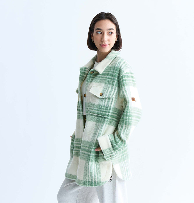 Roxy PLAID PRANA シャツジャケット