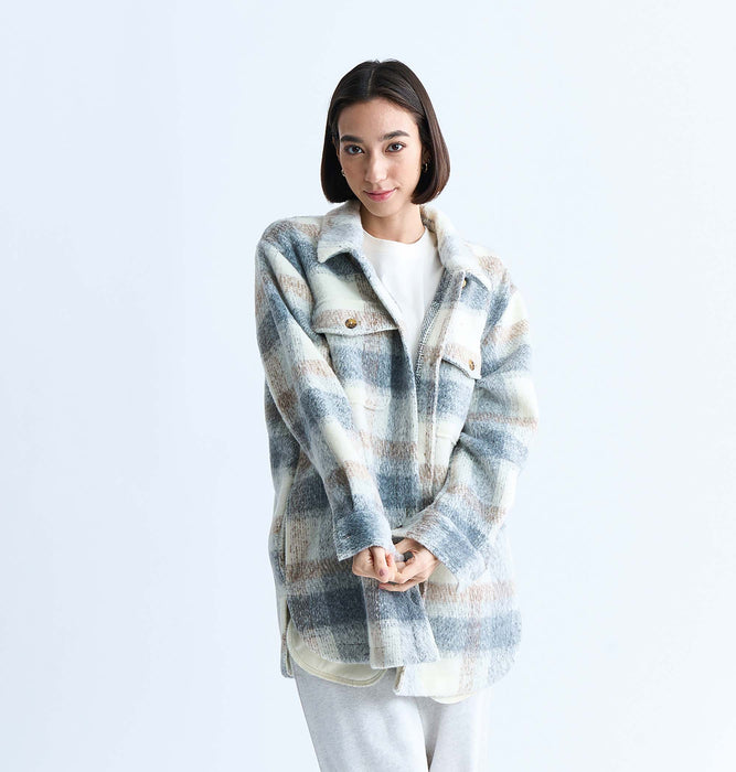 Roxy PLAID PRANA シャツジャケット