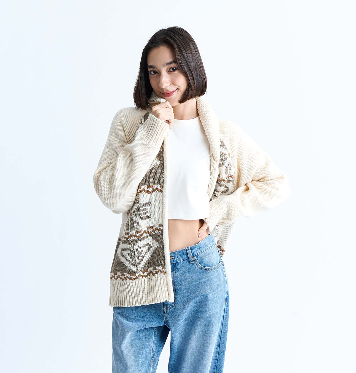 OUTLET】Roxy SINKING INTO YOUR CHAKRA カウチンニット