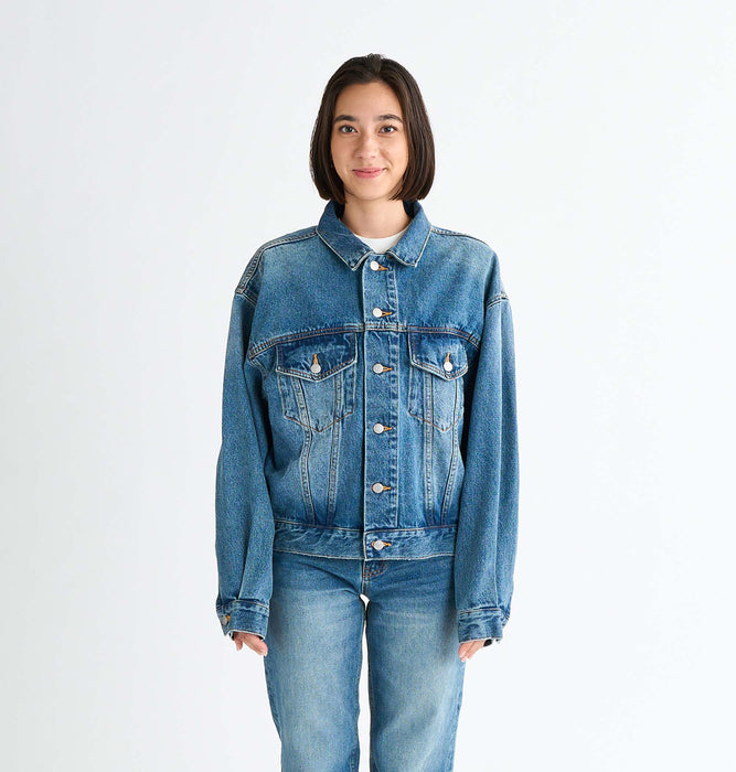 Roxy LIVED IN DENIM JKT ウィメンズ デニムジャケット