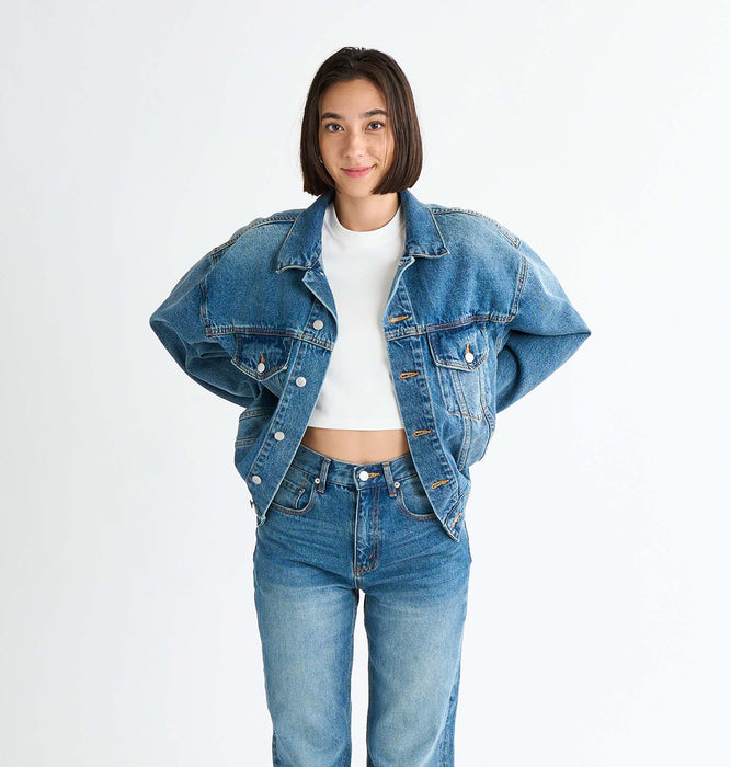 Roxy LIVED IN DENIM JKT ウィメンズ デニムジャケット