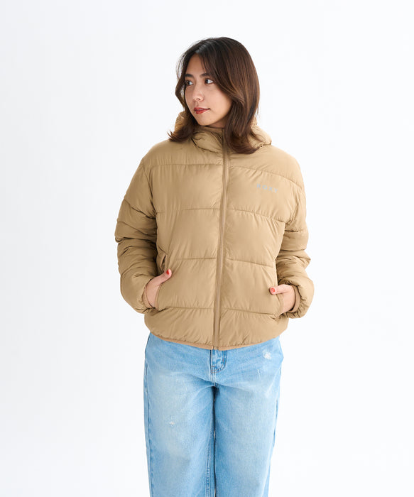 Roxy MY BREAK ウィメンズ 中綿ジャケット 撥水機能付き 軽量