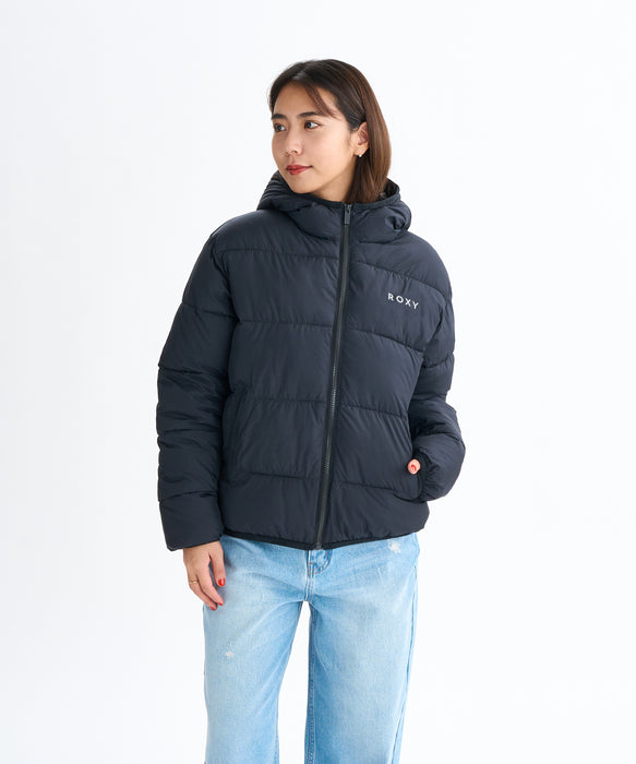 Roxy MY BREAK ウィメンズ 中綿ジャケット 撥水機能付き 軽量