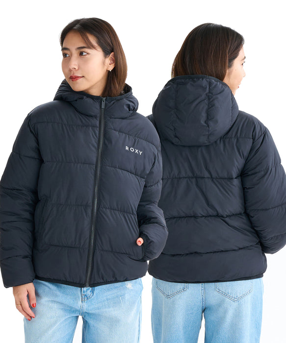 Roxy MY BREAK ウィメンズ 中綿ジャケット 撥水機能付き 軽量