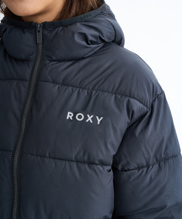 Roxy MY BREAK ウィメンズ 中綿ジャケット 撥水機能付き 軽量