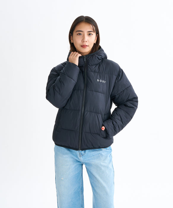 Roxy MY BREAK ウィメンズ 中綿ジャケット 撥水機能付き 軽量