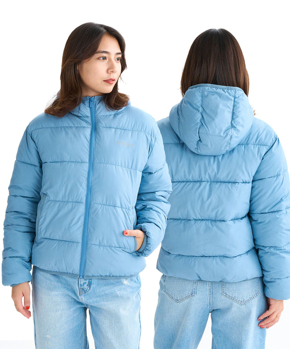 Roxy MY BREAK ウィメンズ 中綿ジャケット 撥水機能付き 軽量