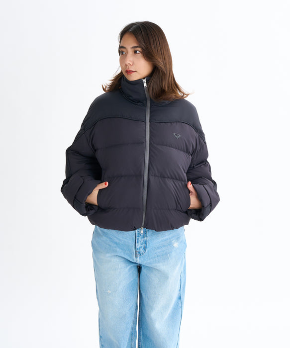 Roxy MEET UP ウィメンズ ダウンジャケット 2色切り替え ダウン70%