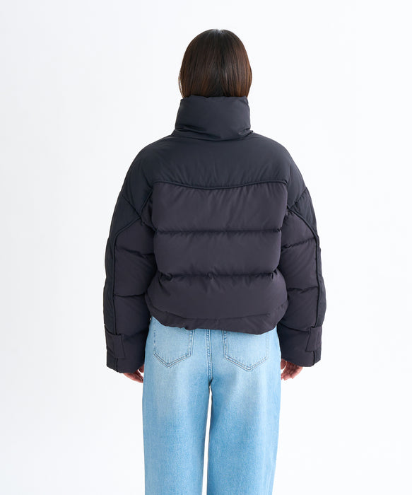 Roxy MEET UP ウィメンズ ダウンジャケット 2色切り替え ダウン70%