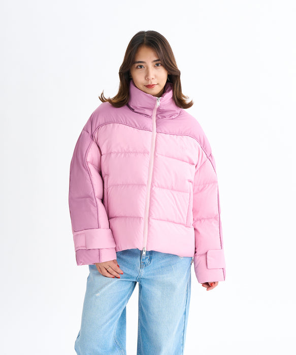 Roxy MEET UP ウィメンズ ダウンジャケット 2色切り替え ダウン70%