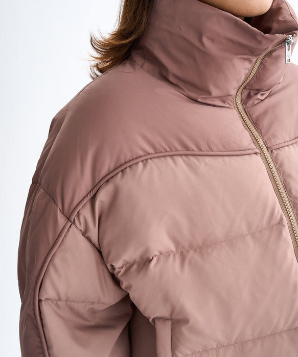 Roxy MEET UP ウィメンズ ダウンジャケット 2色切り替え ダウン70%