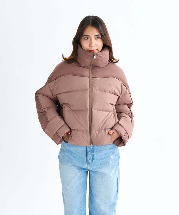 Roxy MEET UP ウィメンズ ダウンジャケット 2色切り替え ダウン70%