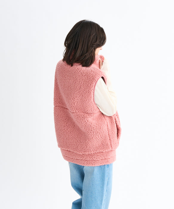 Roxy BELLIS BOA VEST ウィメンズ ボアベスト 撥水加工 <2025FW