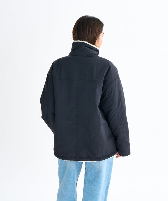 Roxy CHEER UP ウィメンズ リバーシブル ボアジャケット 撥水加工 <2025FW HEART WAVE HOLIDAYS>