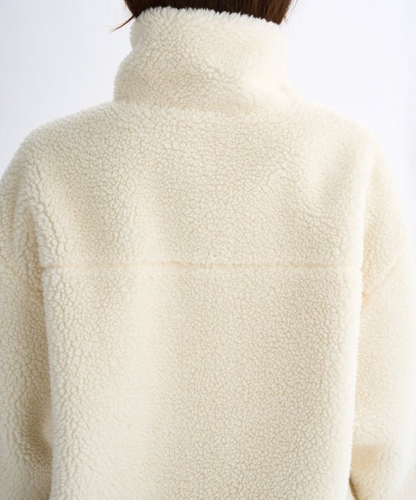 Roxy CHEER UP ウィメンズ リバーシブル ボアジャケット 撥水加工 <2025FW HEART WAVE HOLIDAYS>