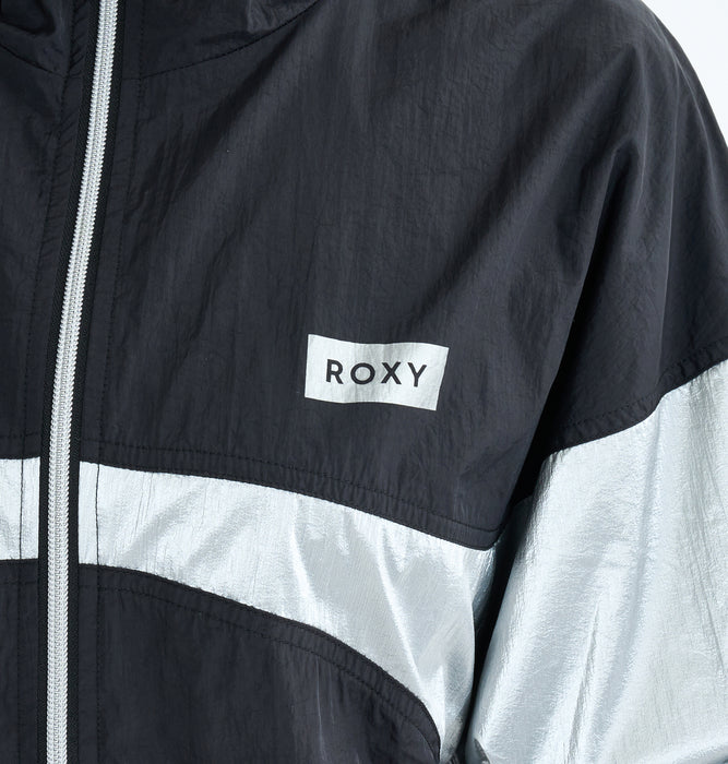 【OUTLET】Roxy Fitness ALL TIME ACTIVE JACKET ウィメンズ フィットネス ジャケット 撥水加工<2025FW ACTIVE BY NATURE COLLECTION>