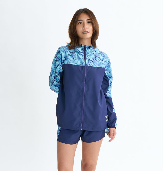 【OUTLET】Roxy Fitness HAVE A GREAT DAY JACKET ウィメンズ フィットネス ジャケット 撥水加工 シーズン柄<2025FW FITNESS SEASONAL PRINT>