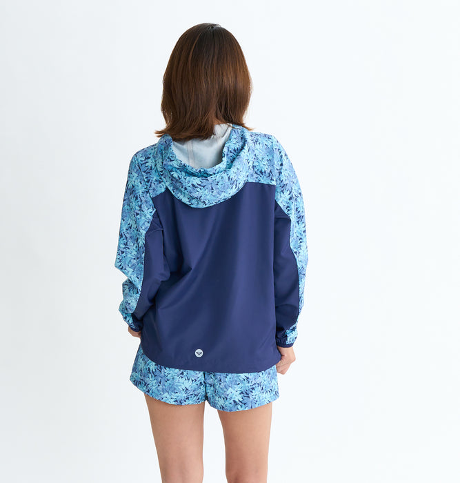 【OUTLET】Roxy Fitness HAVE A GREAT DAY JACKET ウィメンズ フィットネス ジャケット 撥水加工 シーズン柄<2025FW FITNESS SEASONAL PRINT>