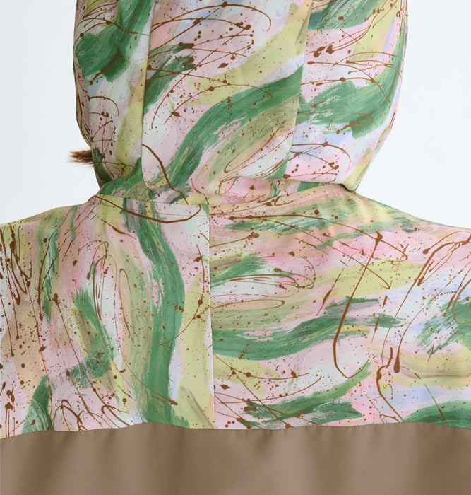 【OUTLET】Roxy Fitness HAVE A GREAT DAY JACKET ウィメンズ フィットネス ジャケット 撥水加工 シーズン柄<2025FW FITNESS SEASONAL PRINT>