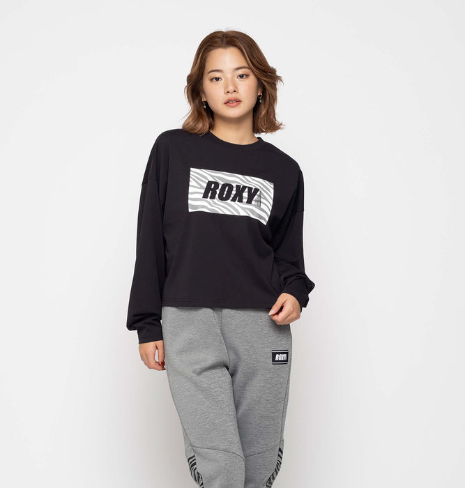 Roxy 速乾 クルーネックトップス DANCE REMIX L/S TEE