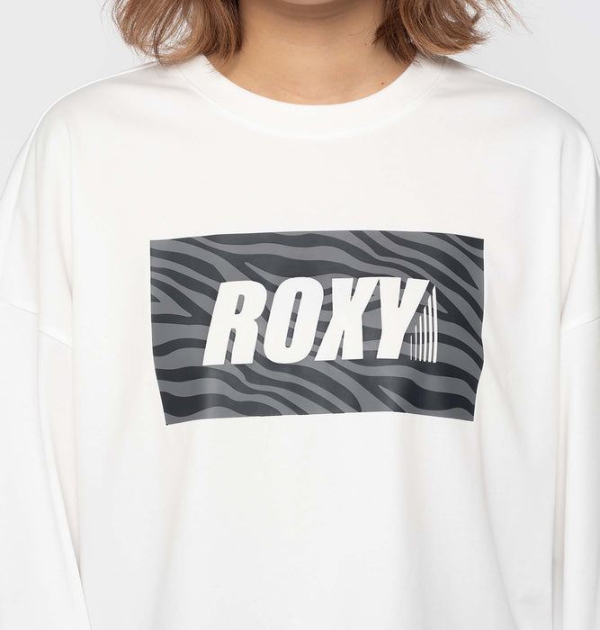 Roxy 速乾 クルーネックトップス DANCE REMIX L/S TEE