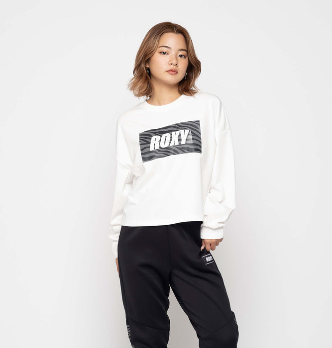 Roxy 速乾 クルーネックトップス DANCE REMIX L/S TEE