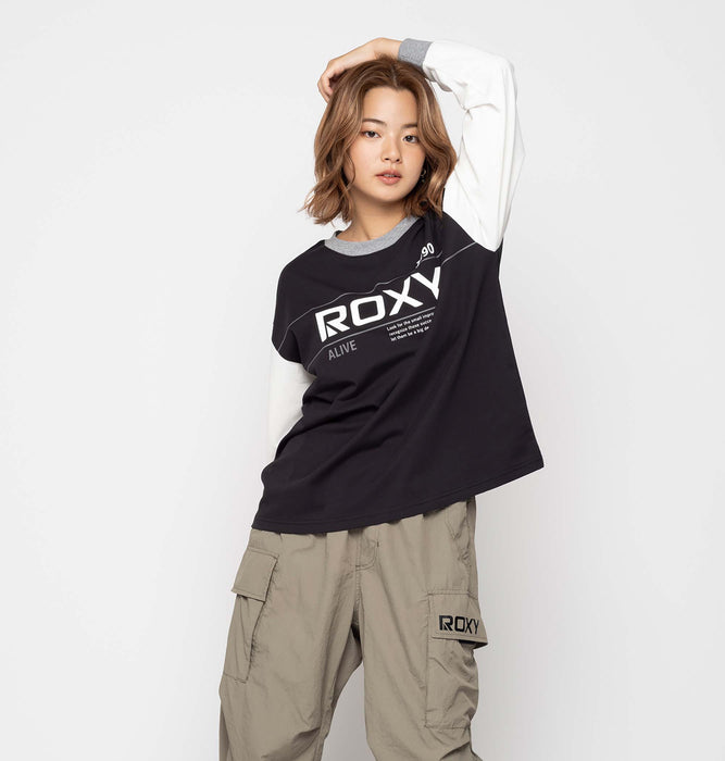 Roxy 速乾 UVカット Tシャツ ロンT BIG DEAL L/S TEE