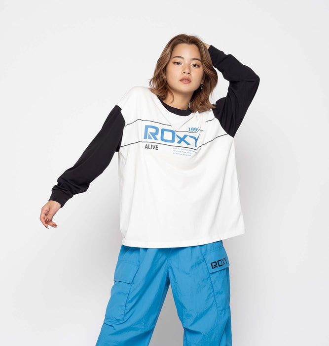 Roxy 速乾 UVカット Tシャツ ロンT BIG DEAL L/S TEE