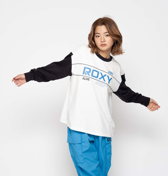 Roxy 速乾 UVカット Tシャツ ロンT BIG DEAL L/S TEE