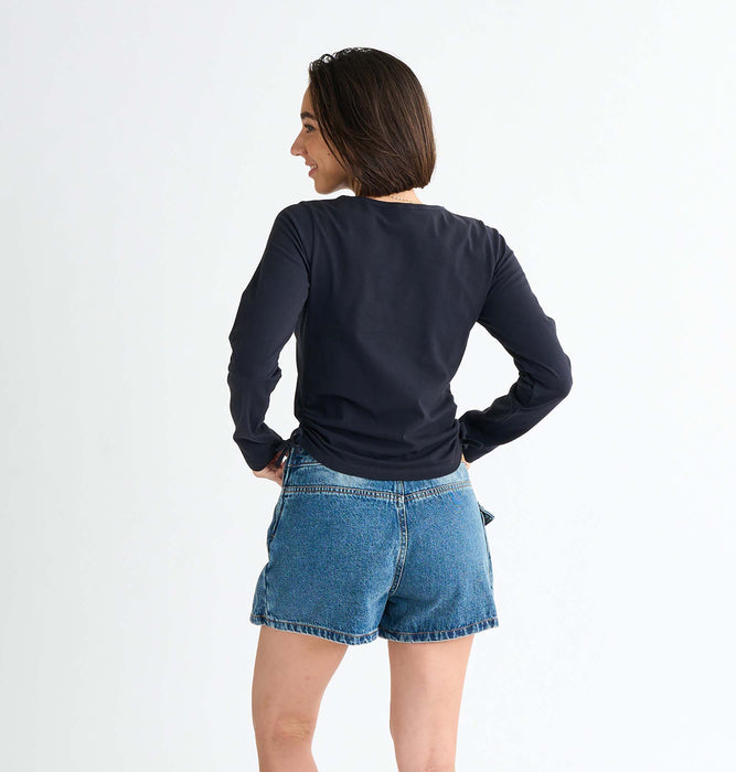 【OUTLET】Roxy SUGAR PALM ウィメンズ Tシャツ ロンT