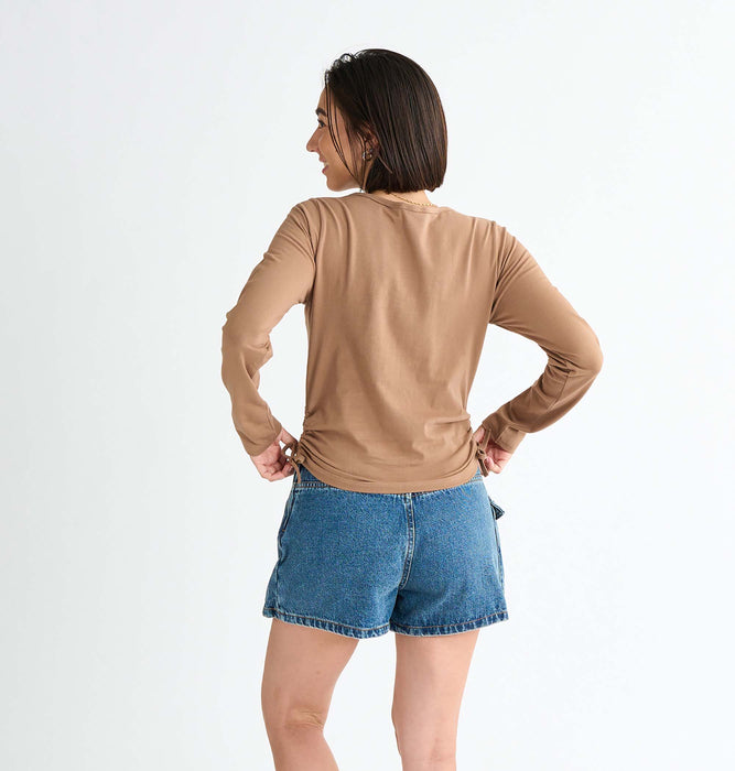 【OUTLET】Roxy SUGAR PALM ウィメンズ Tシャツ ロンT