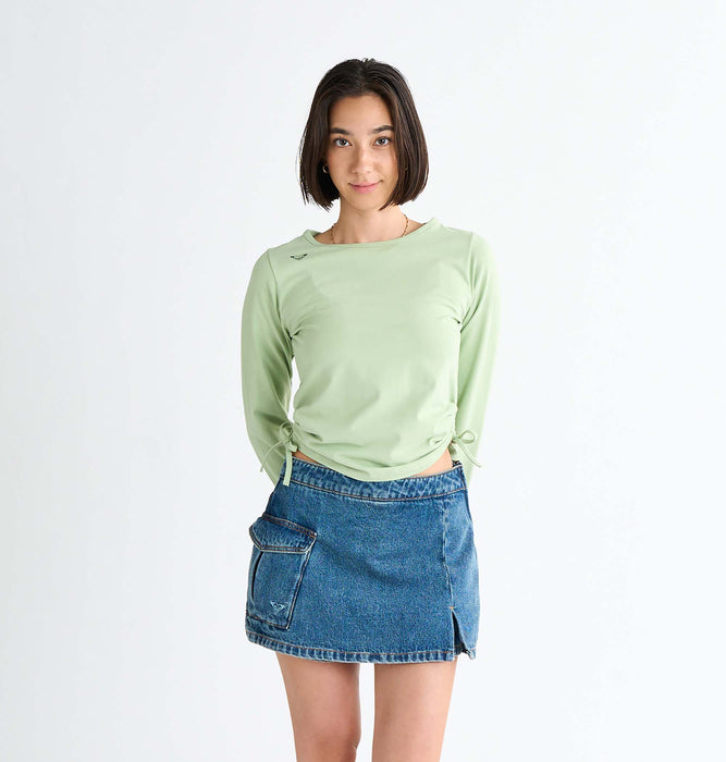 【OUTLET】Roxy SUGAR PALM ウィメンズ Tシャツ ロンT