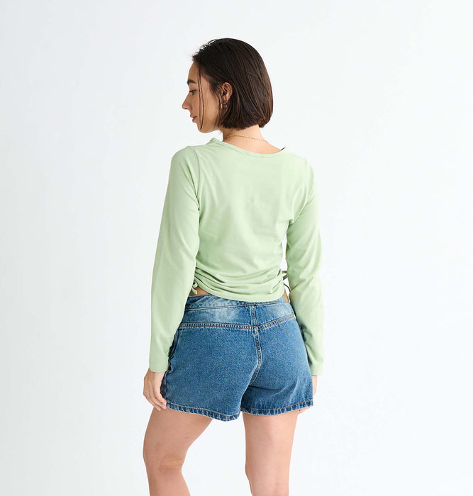 【OUTLET】Roxy SUGAR PALM ウィメンズ Tシャツ ロンT