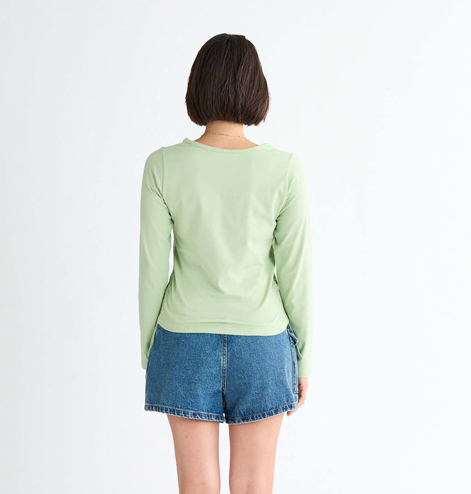 【OUTLET】Roxy SUGAR PALM ウィメンズ Tシャツ ロンT